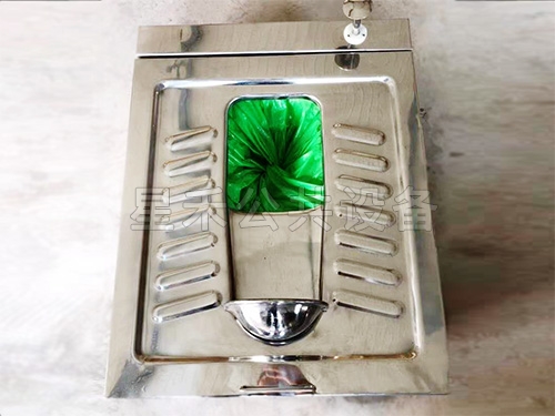 不锈钢免水打包蹲便器
